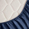 Marineblauw Bamboe Hoeslaken