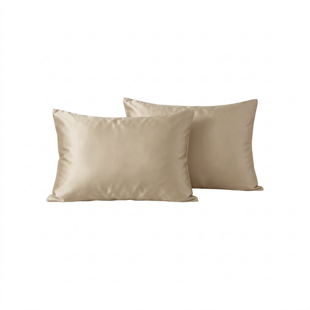 Licht Nougat Bamboe Kussensloop